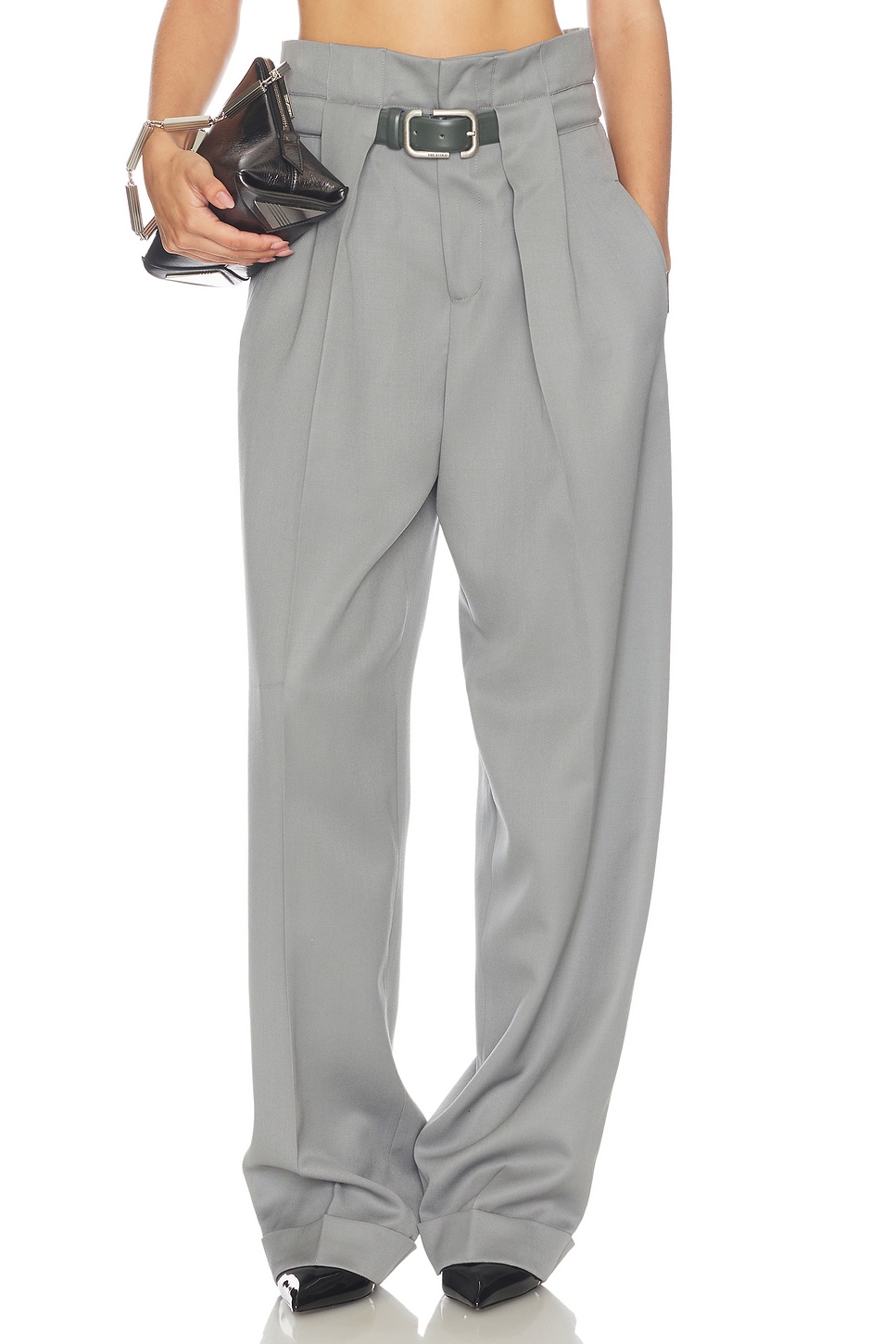 Long Belted Pant - thumbnail 2