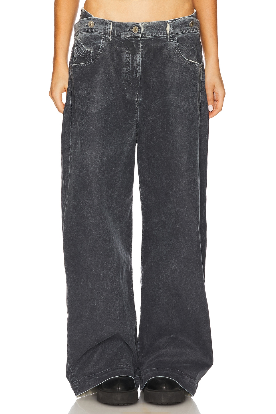 THE ATTICO パンツ - Navy Blue | REVOLVE