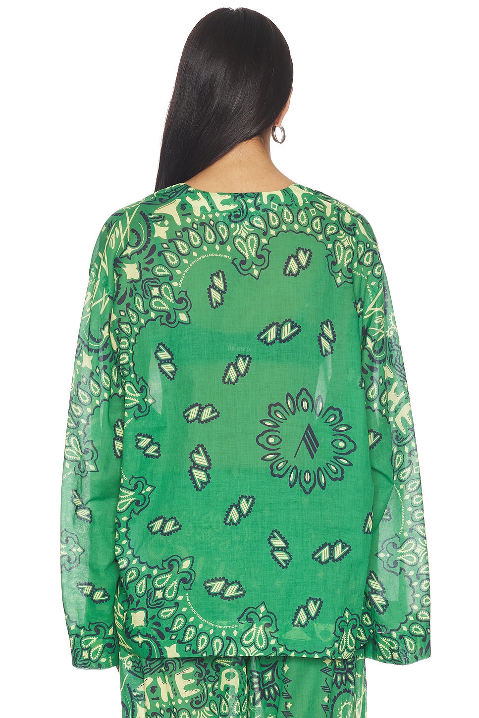 THE ATTICO Top in Bandana Print | REVOLVE