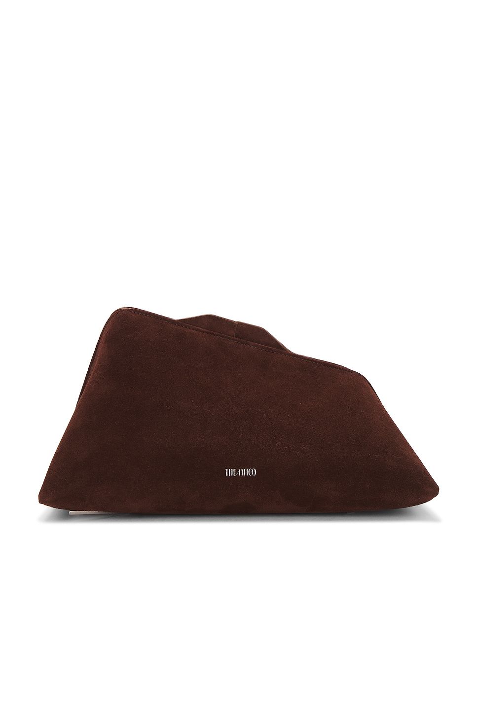 ショルダーバッグ・ポシェット THE ATTICO Chocolate Leather 8.30 Pm Clutch THE ATTICO 8.30 Pm Clutch in Light Chocolate | REVOLVE