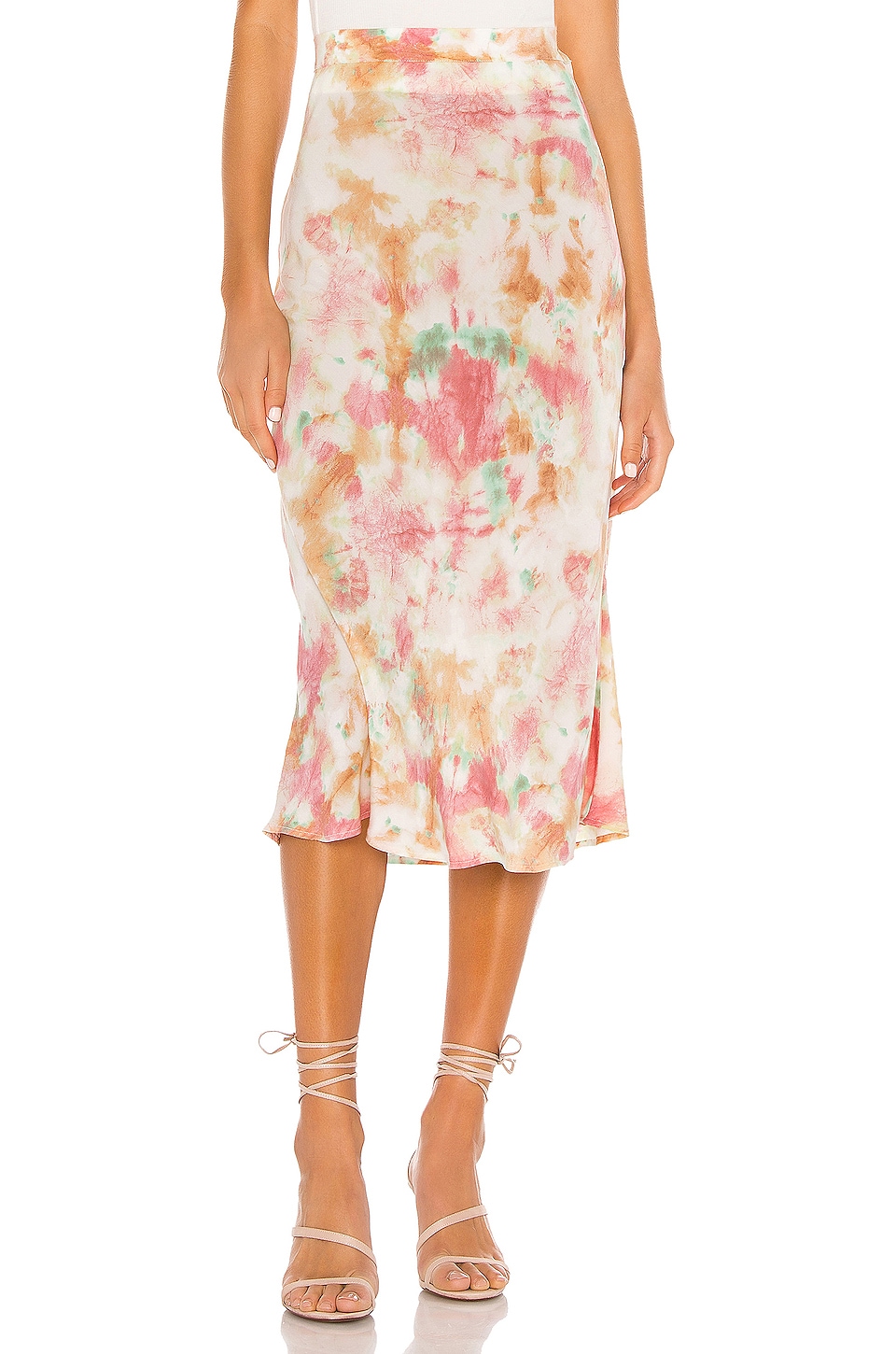 midi skirt revolve