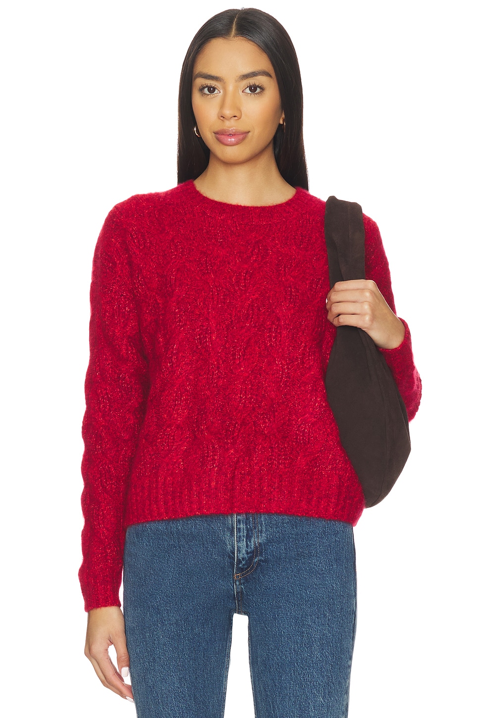 Cable Crew Sweater - thumbnail 2
