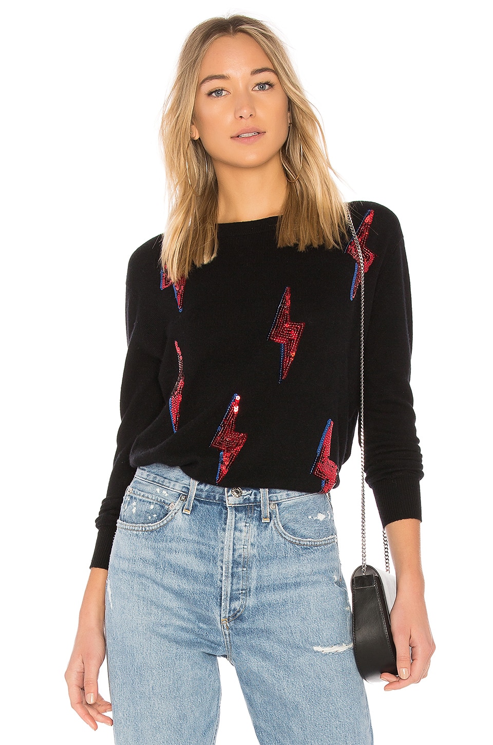lighting bolt sweater
