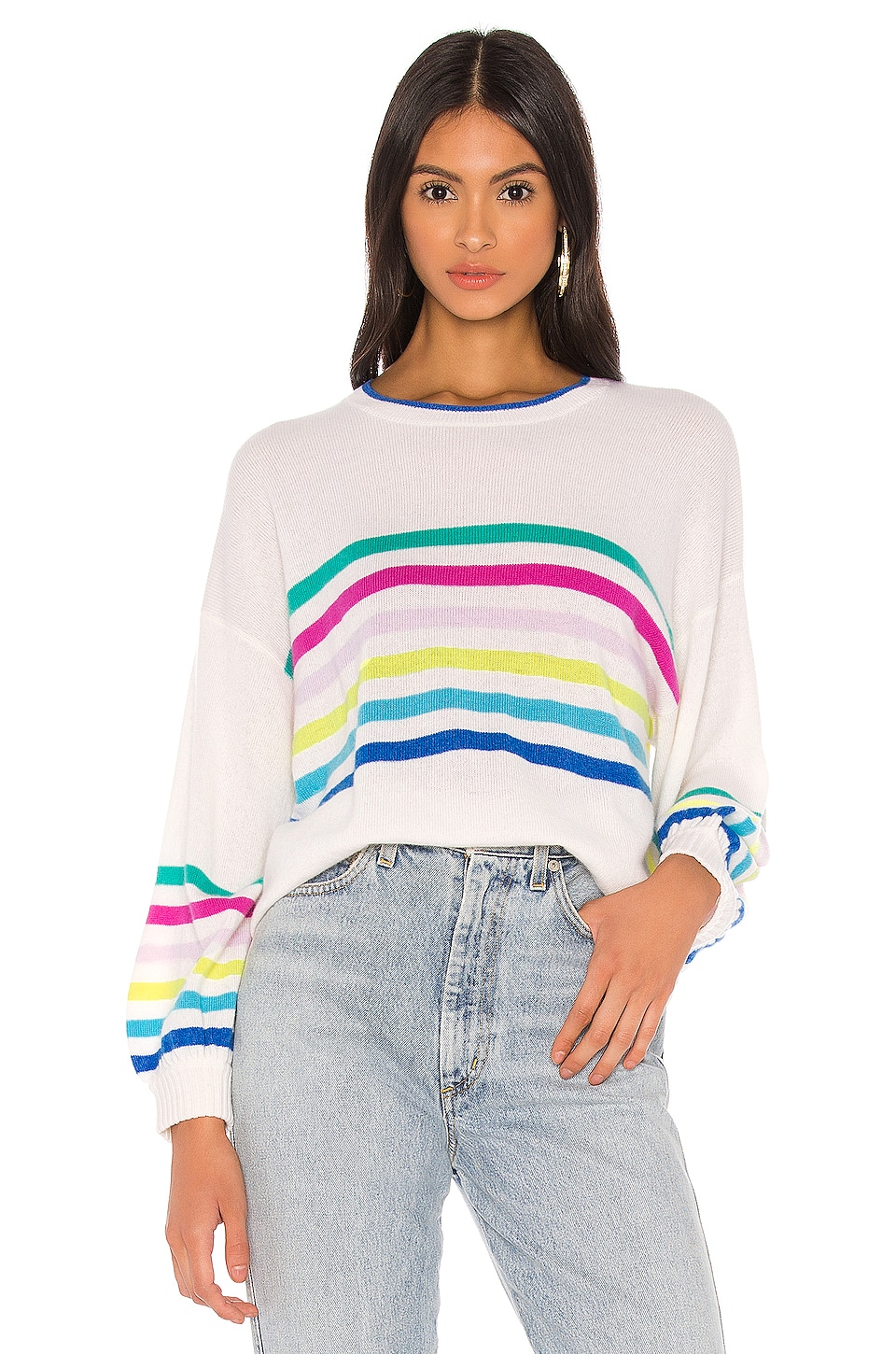 Autumn Cashmere Rainbow Striped Balloon 
