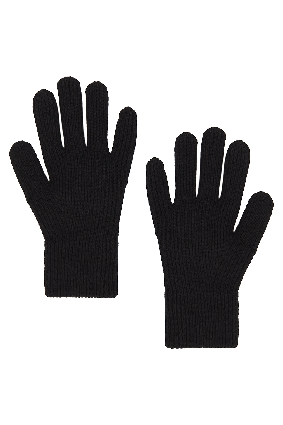Ribbed Glove With Domed Logo Patch