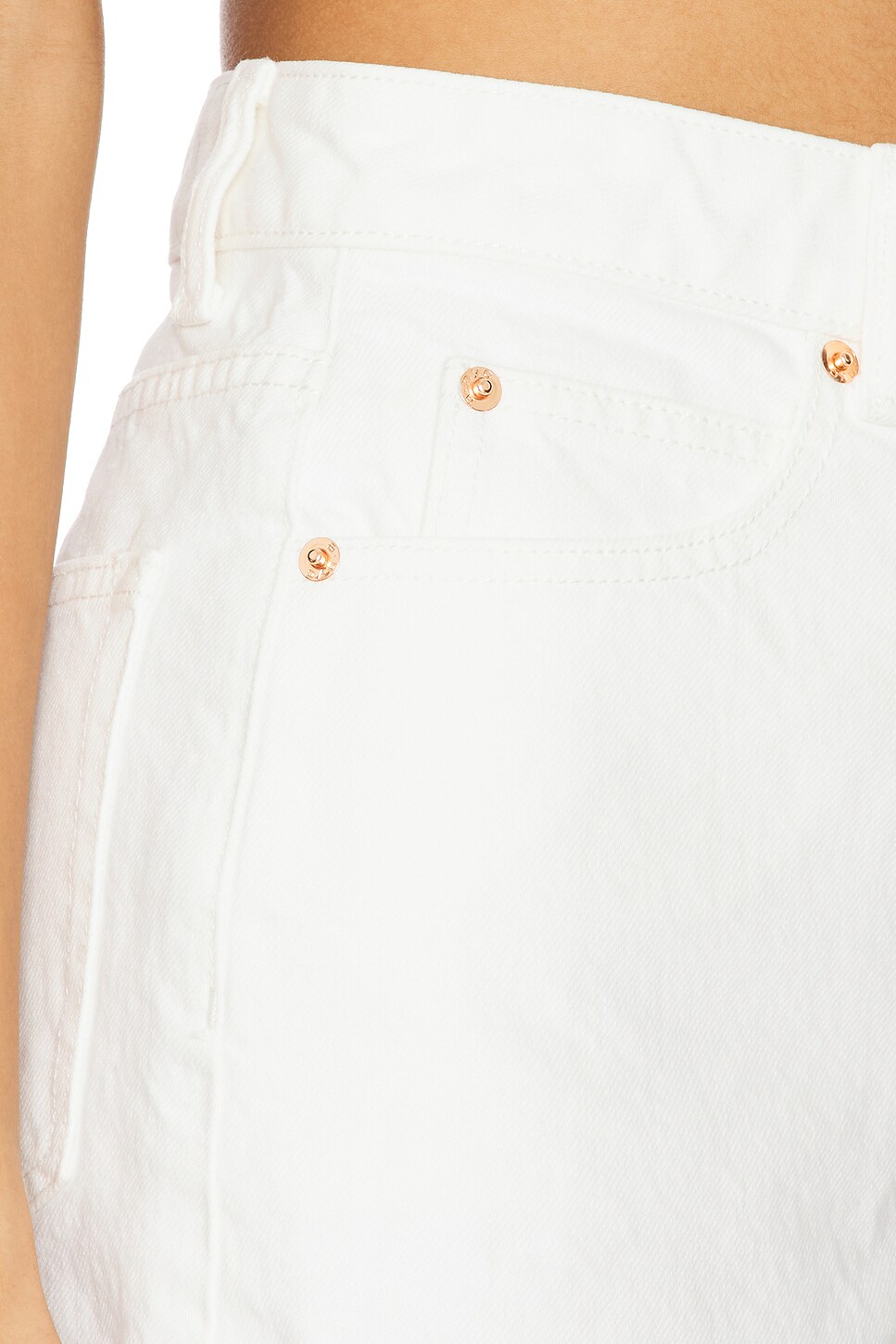 Alexander SHORTY - HIGH RISE SHORT VINTAGE WHITE