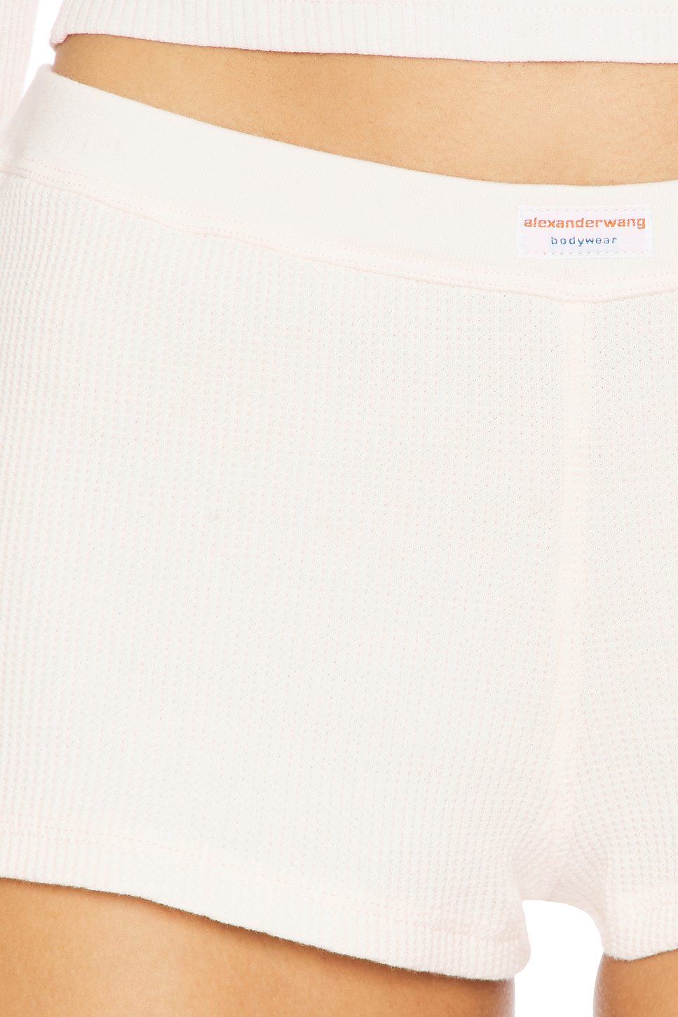 Alexander Wang Waffle Short in Pearl | REVOLVE