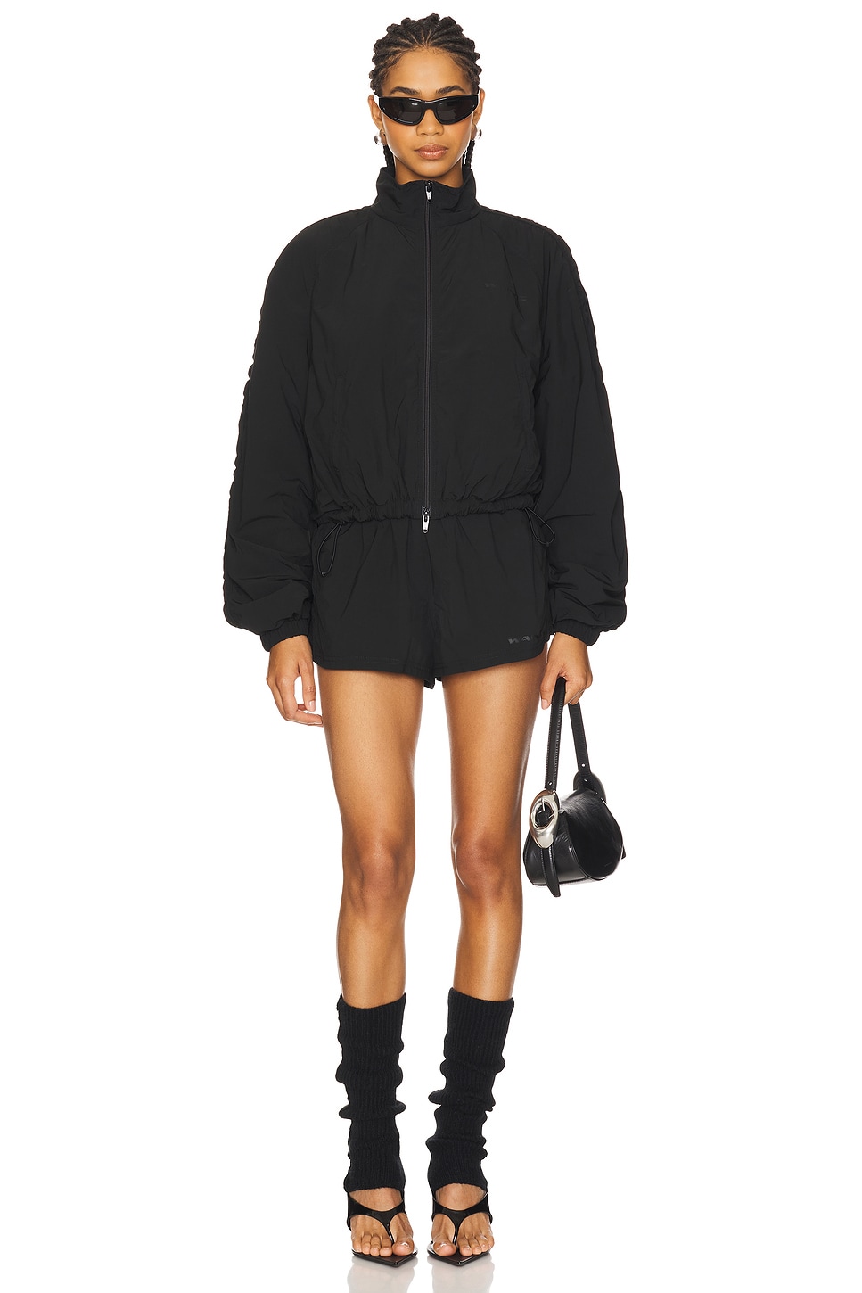 Alexander Wang Ruched Seam Track Jacket