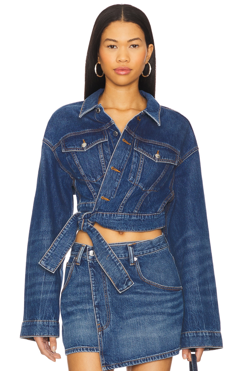 Wrapped Trucker Jacket - Thumbnail 1