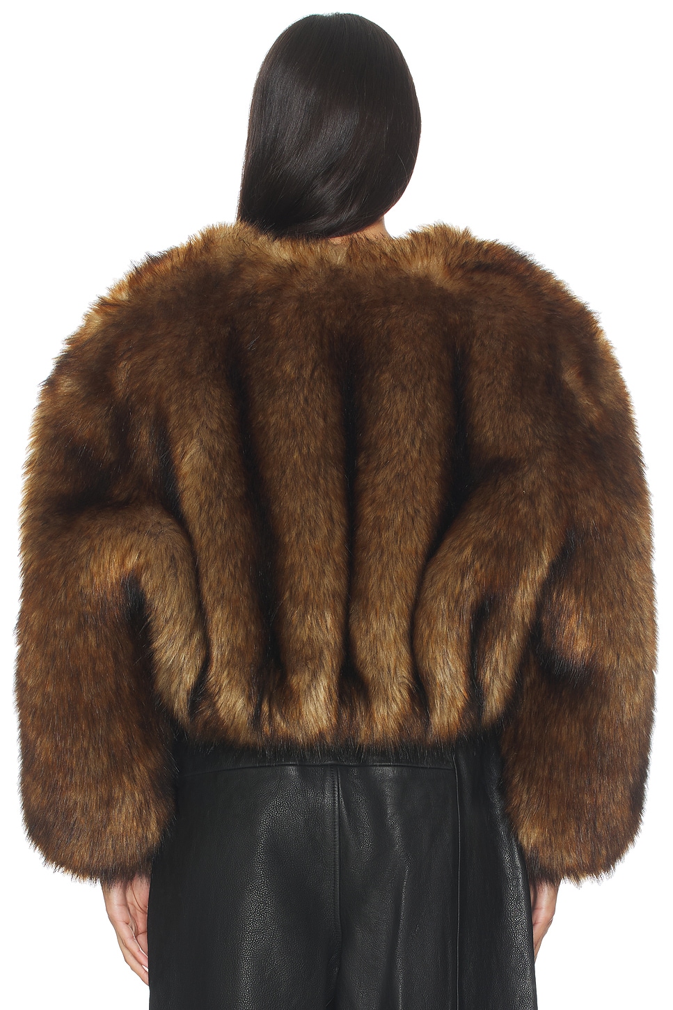 Alexander Wang - Faux Fur Cropped Jacket | Plush