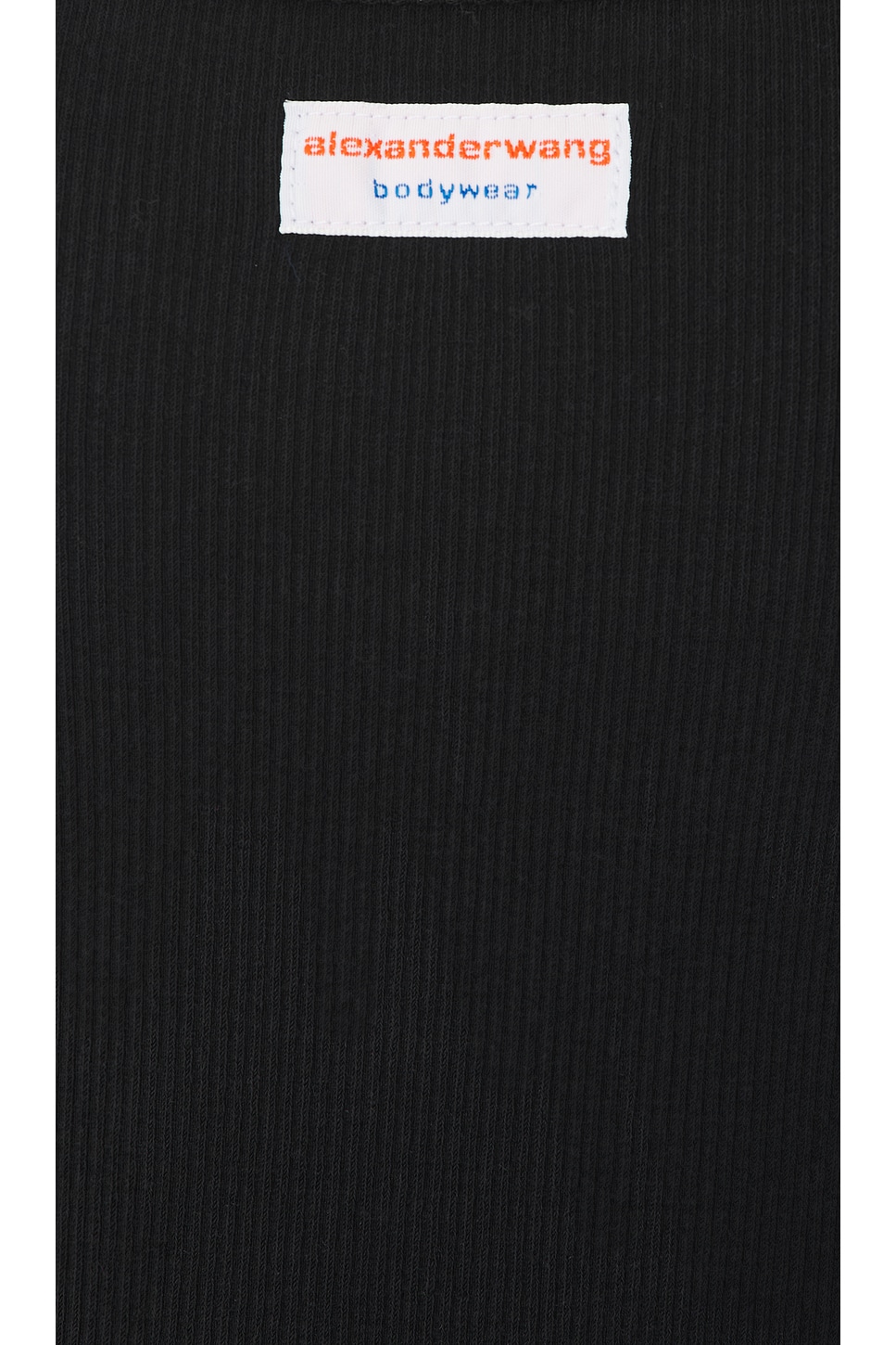 Alexander Wang Cotton Rib Seamless Onesie thumbnail