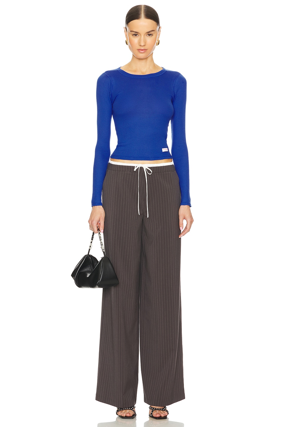 Alexander Wang Long Sleeve Crewneck Tee thumbnail