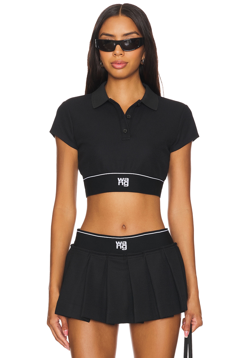 Alexander Wang Cheerleader Polo Top