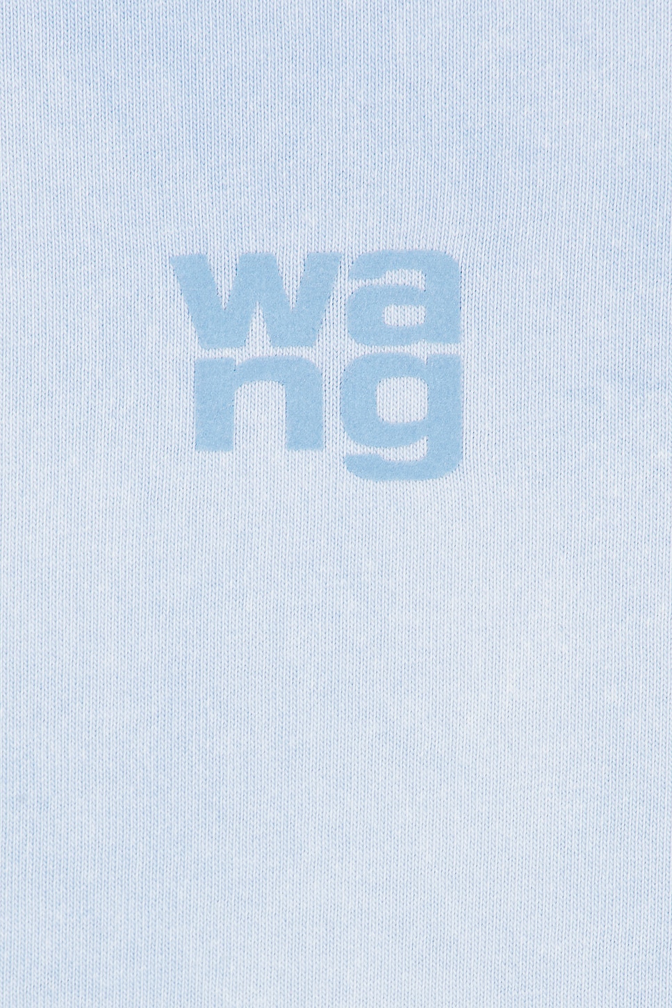 【関税込み】ESSENTIAL JSY SHRUNKEN TEE W/PUFF LOGO Alexander Wang Essential Shrunken Tee With Puff Logo in