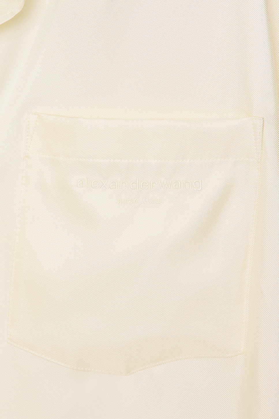 Alexander Wang シャツ - Ivory | REVOLVE