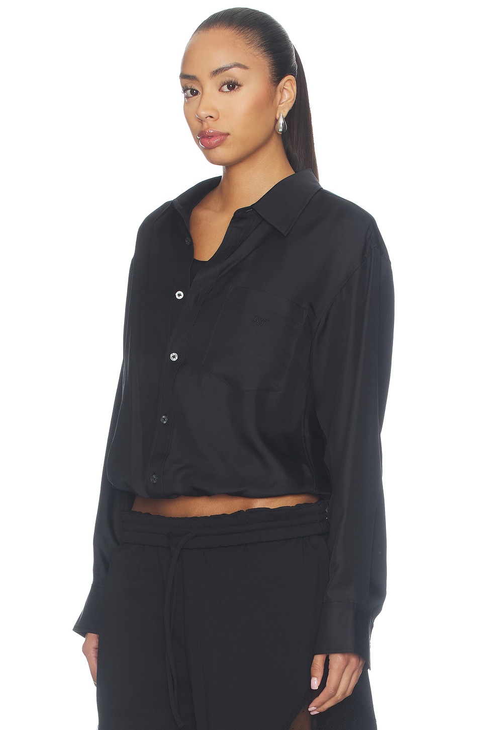 Pre-styled Cami Top With Shirt - thumbnail 3
