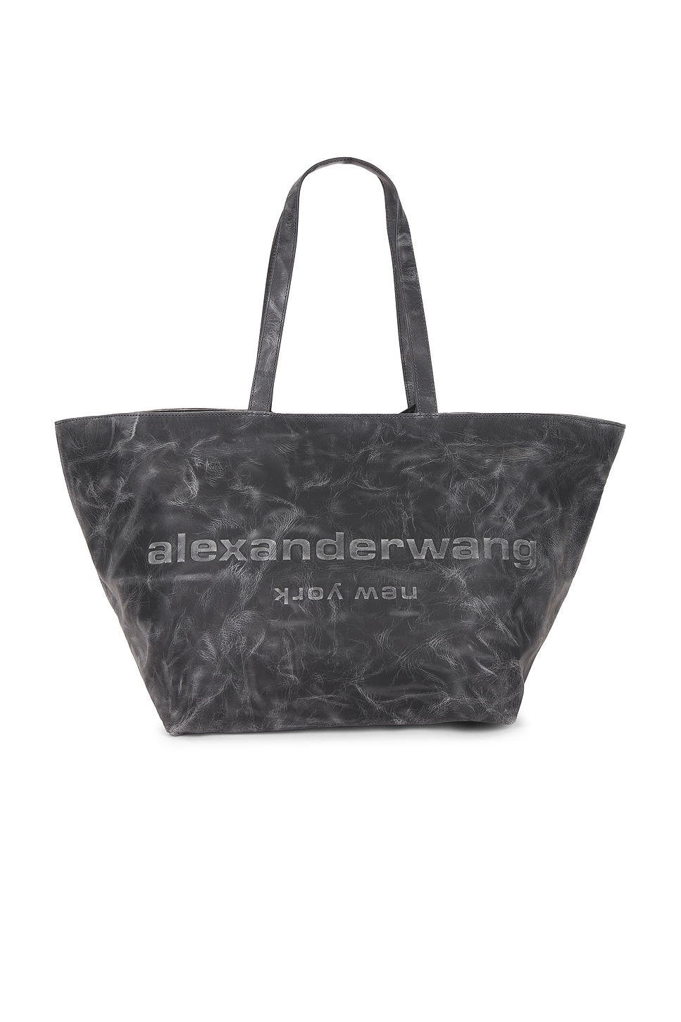 Alexander Wang Punch Tote in Distressed Grey Smoke | REVOLVE