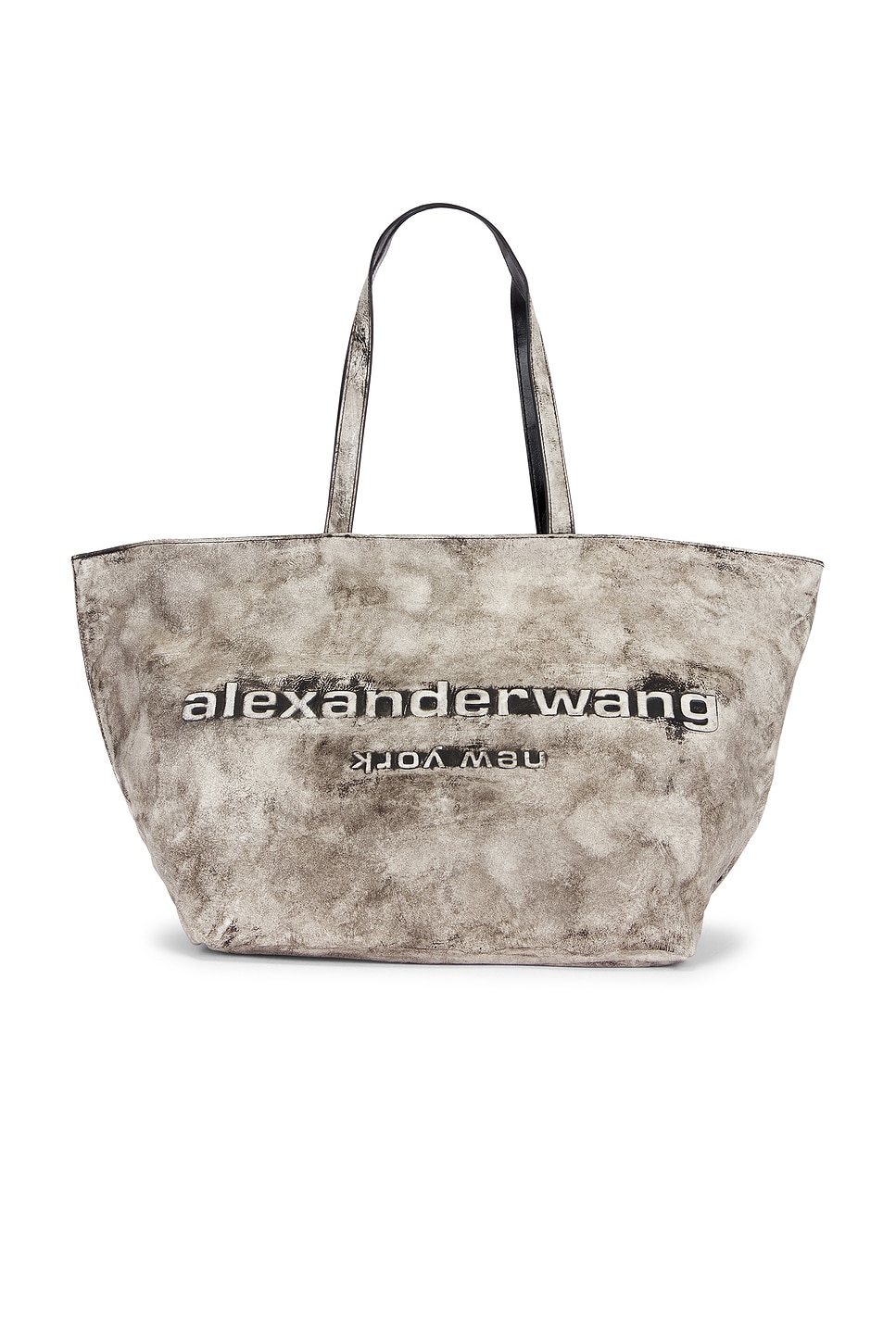 Alexander Wang PUNCH トート - Black & White | REVOLVE