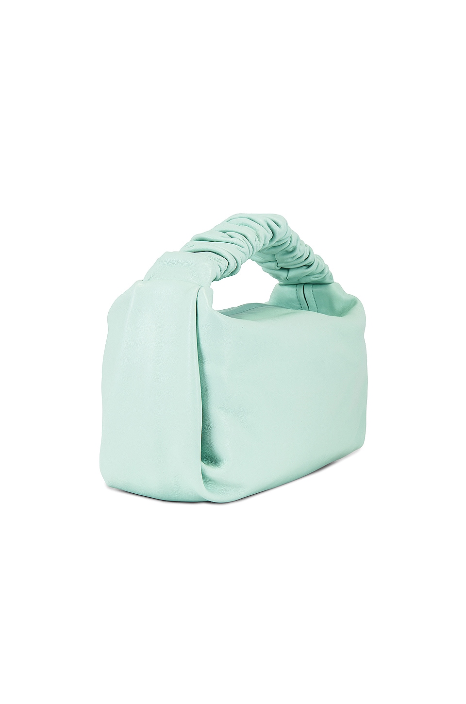 alexander wang scrunchie bag white