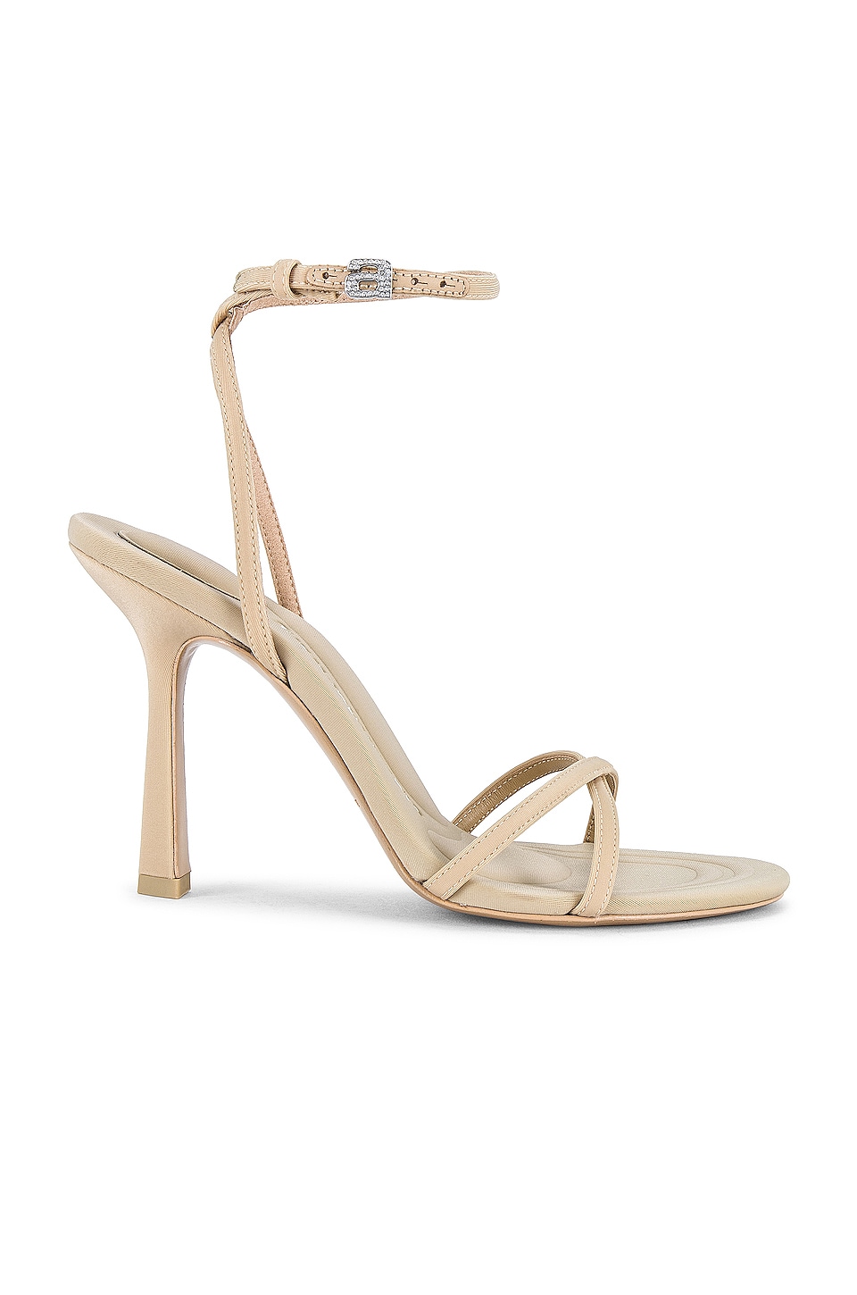 GG 105 HIGH HEEL SANDAL WHITE STRAW main image 1