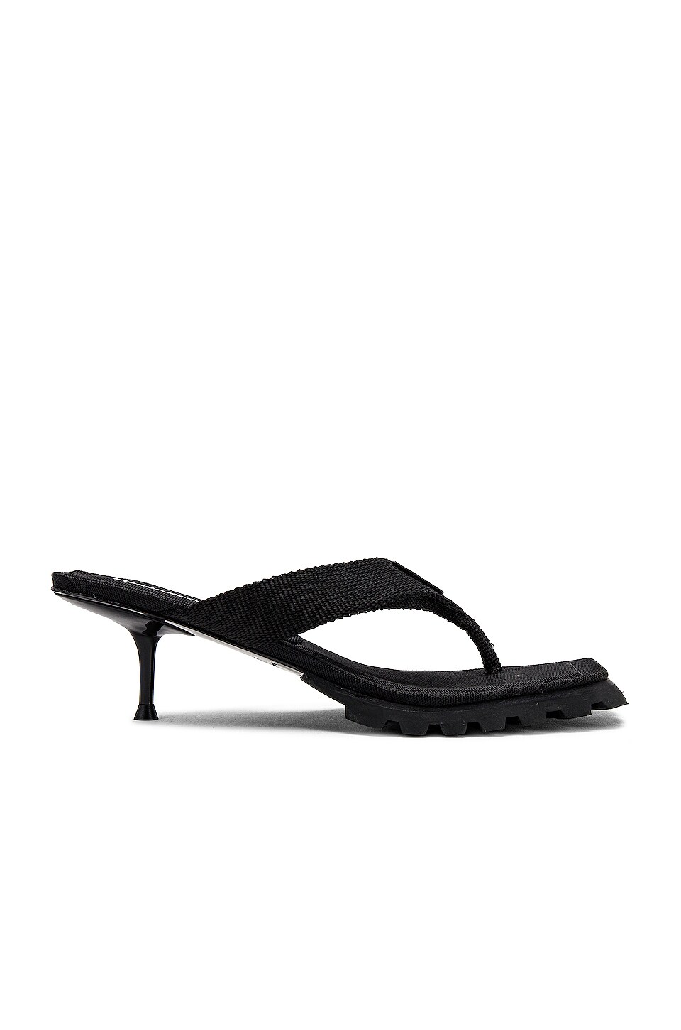 alexander wang jessie lug sole thong sandals