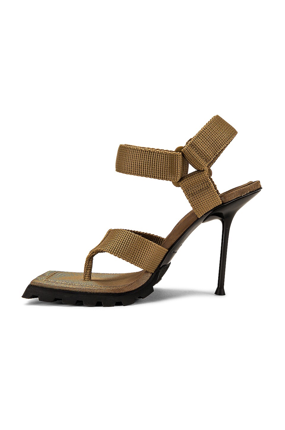 alexander wang jessie lug sole thong sandals