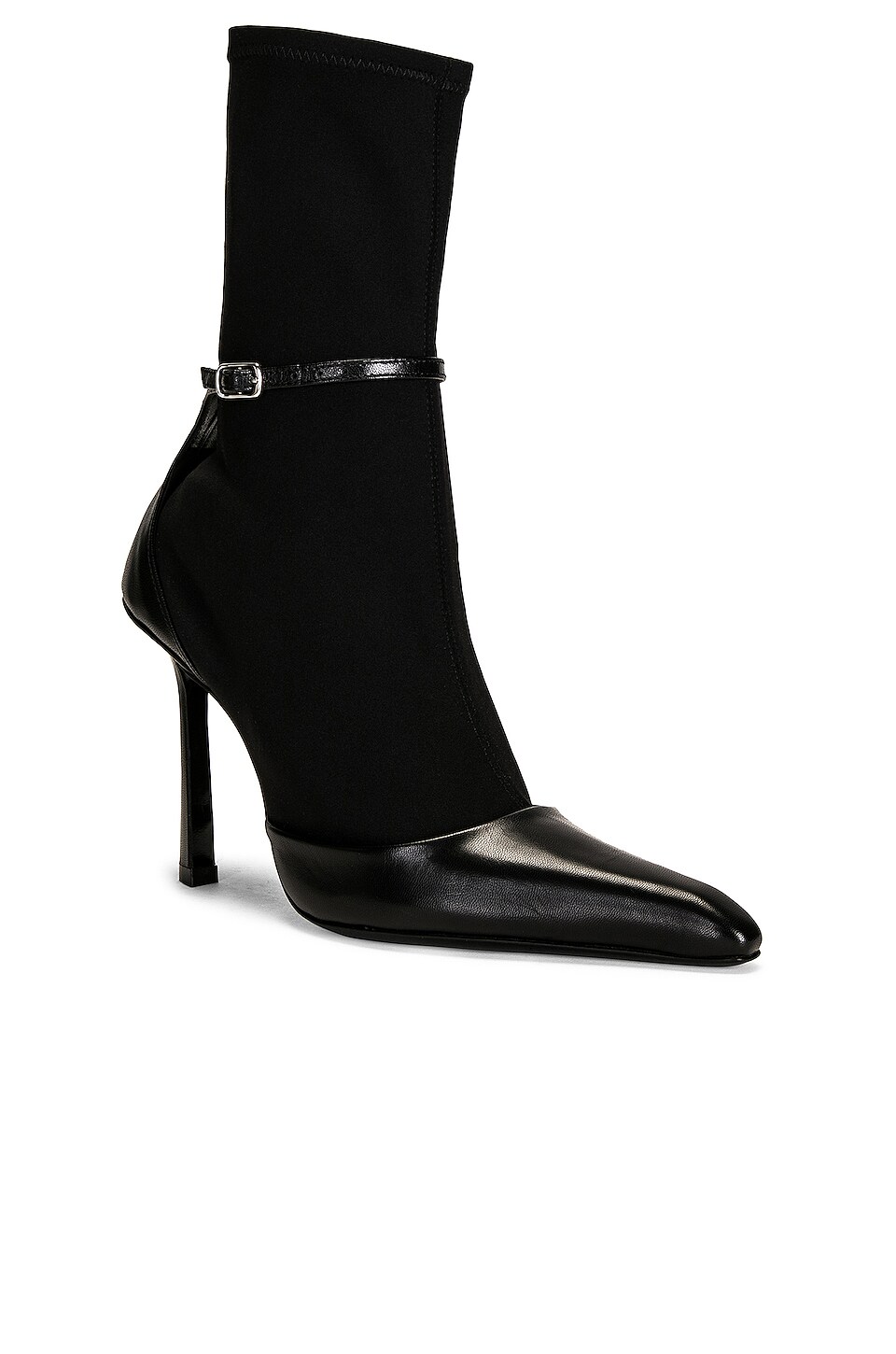 Alexander Wang Viola 105 Sock Boot in Black