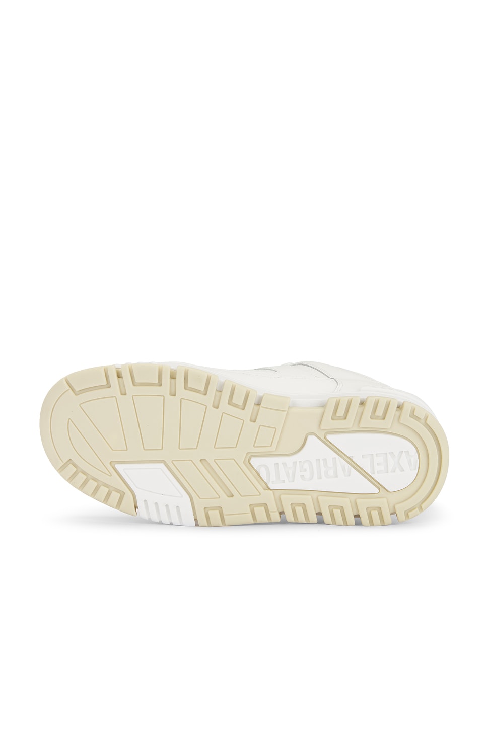 Axel Arigato Area Lo Sneaker in White & Beige | REVOLVE