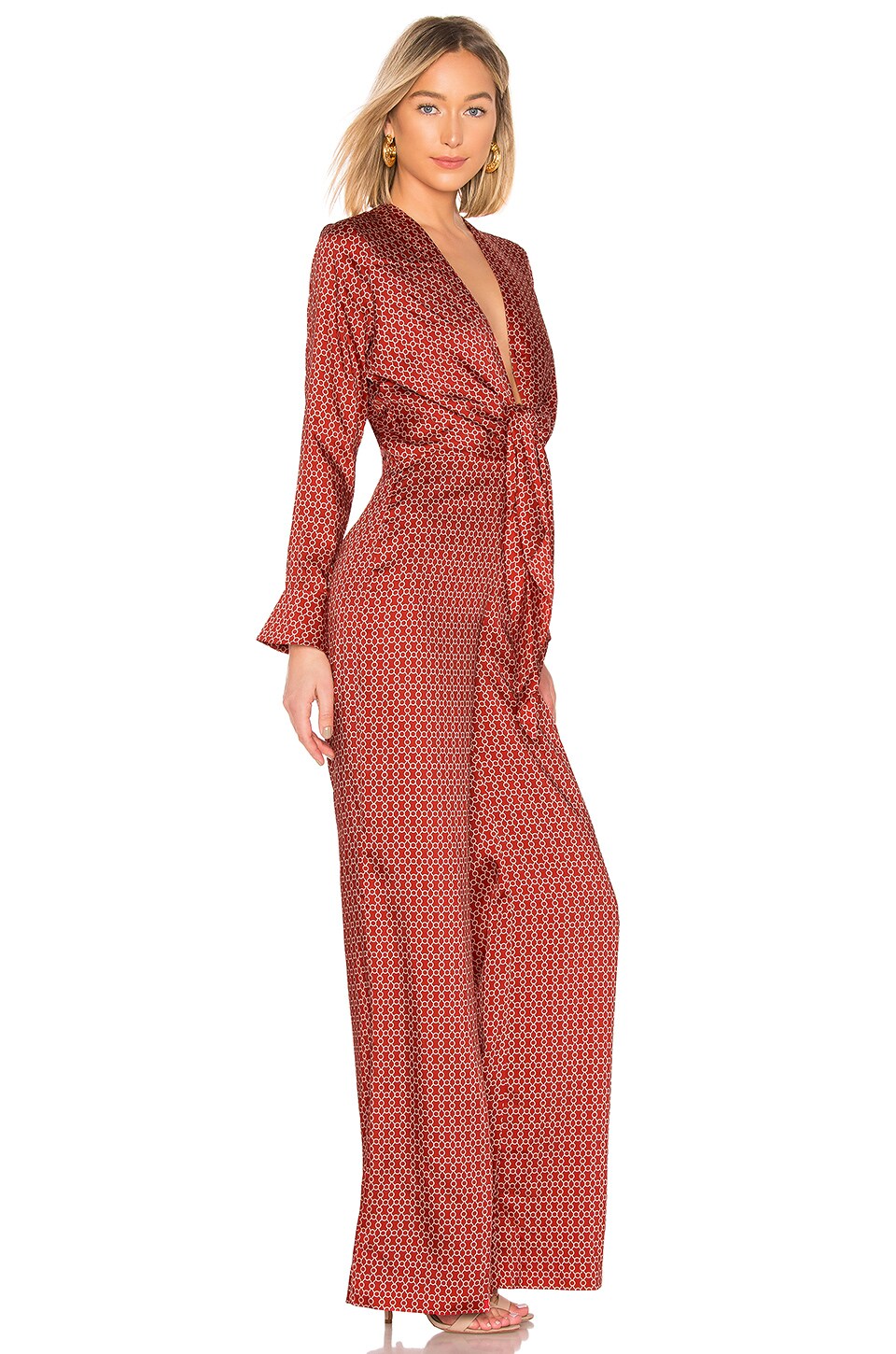 Alexis Shona Jumpsuit in Rouge Rolo