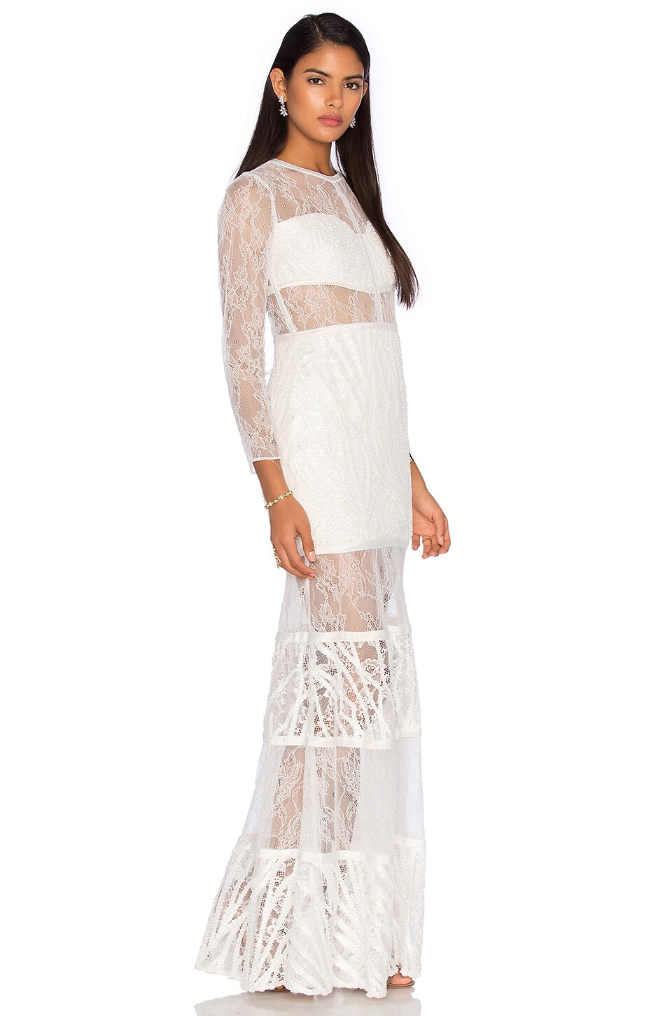 Alexis Joelle Gown in White