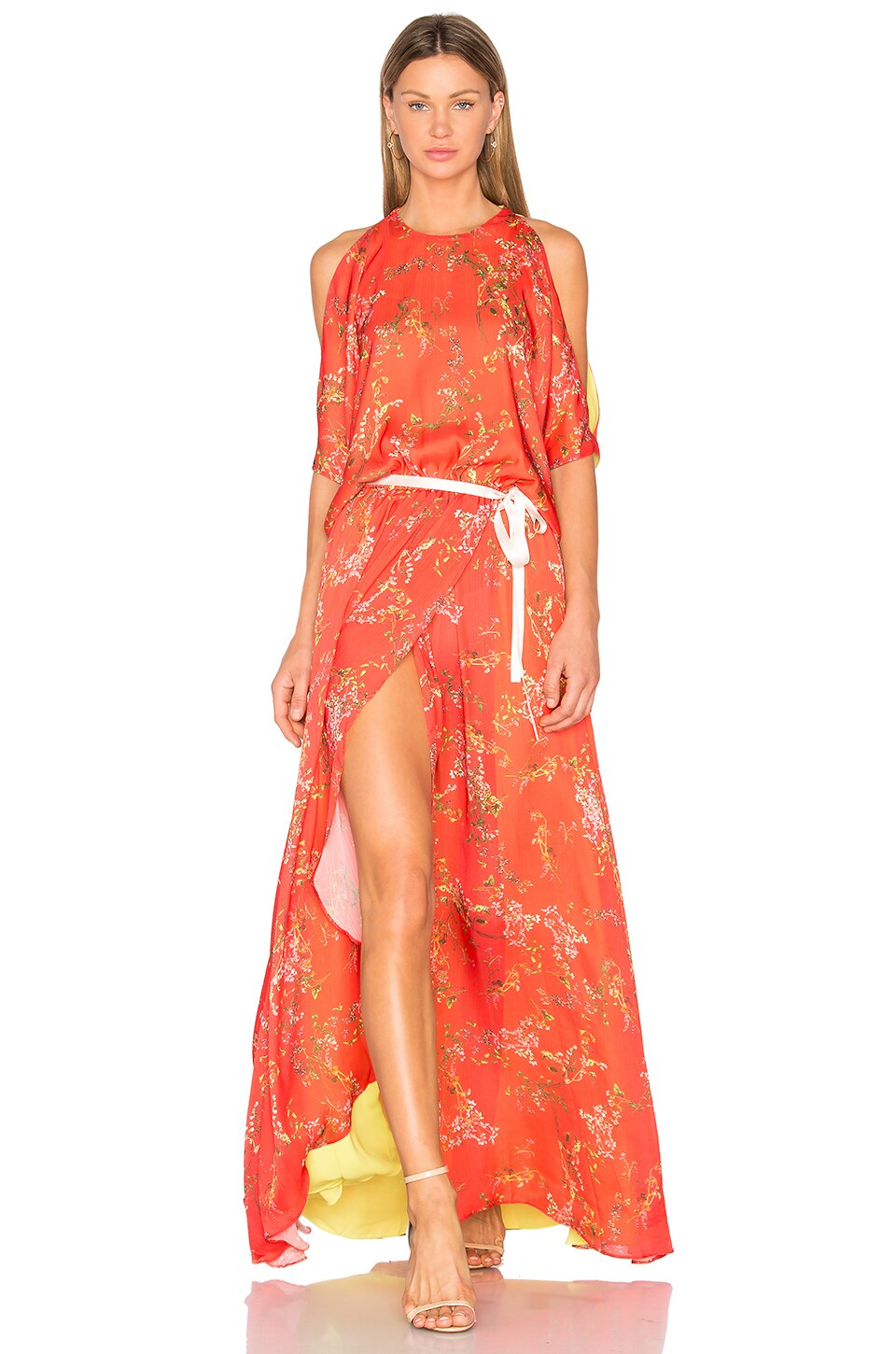 alexis orange dress