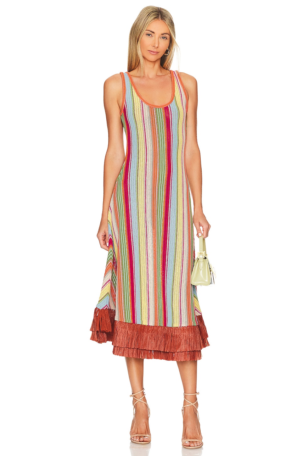 Alexis striped dress best sale