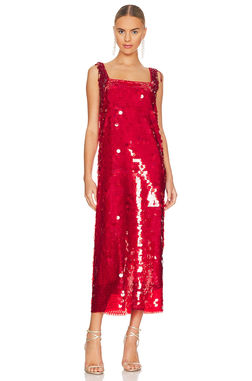 Image 1 of Felici Dress in Ruby