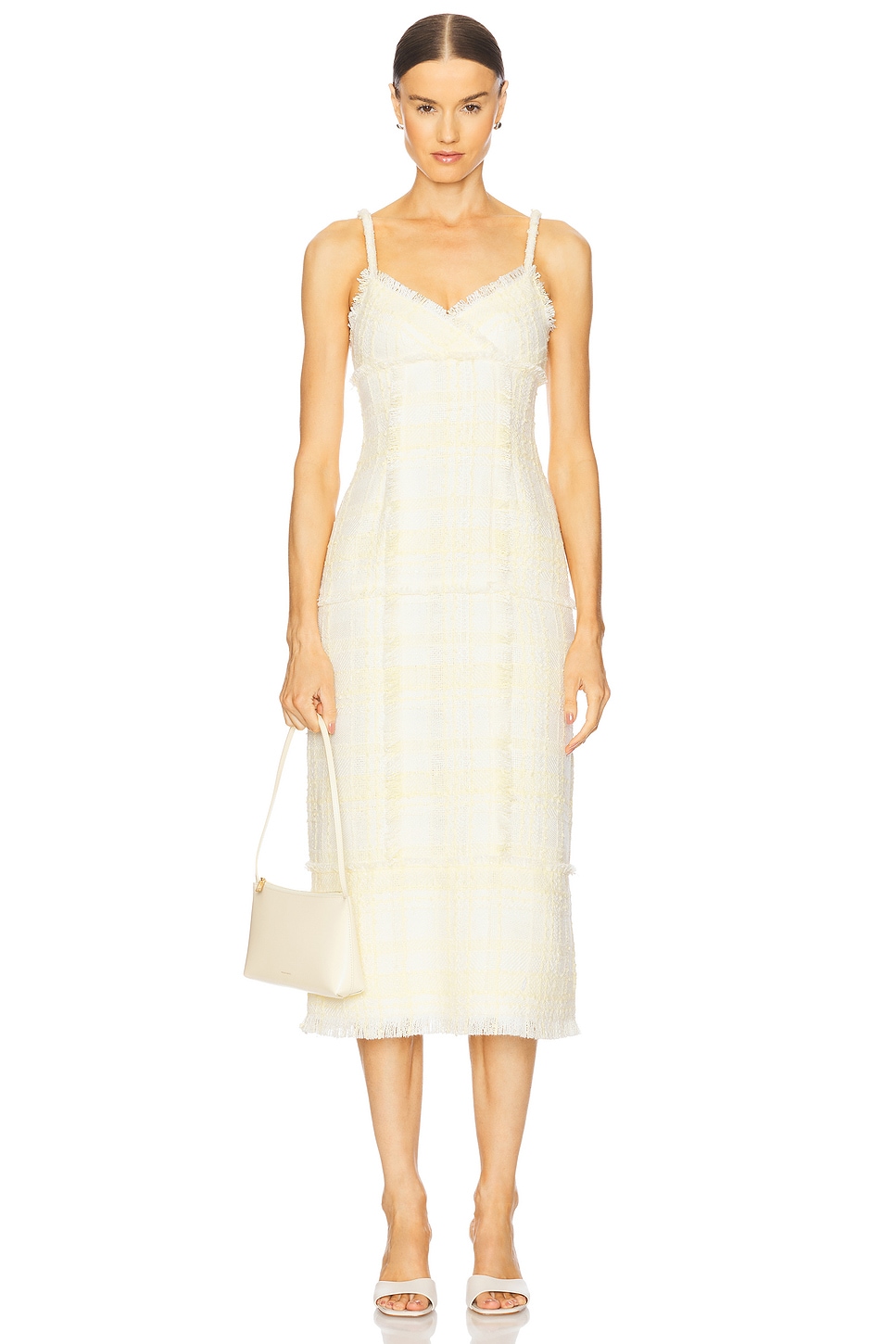 ivory lace tunic dress Yours Always Lace Maxi Dress main image 1