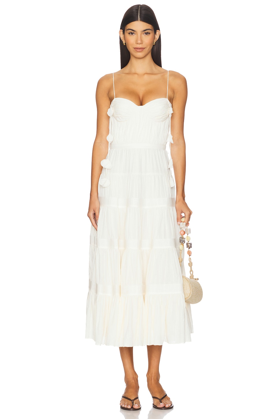 Alexis Gienna Dress in Alabaster | REVOLVE
