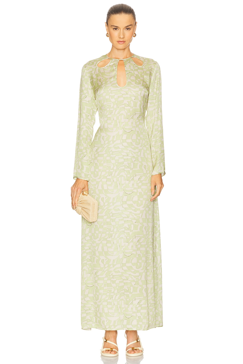 Alexis Skyla Dress in Pistachio Mirage | REVOLVE