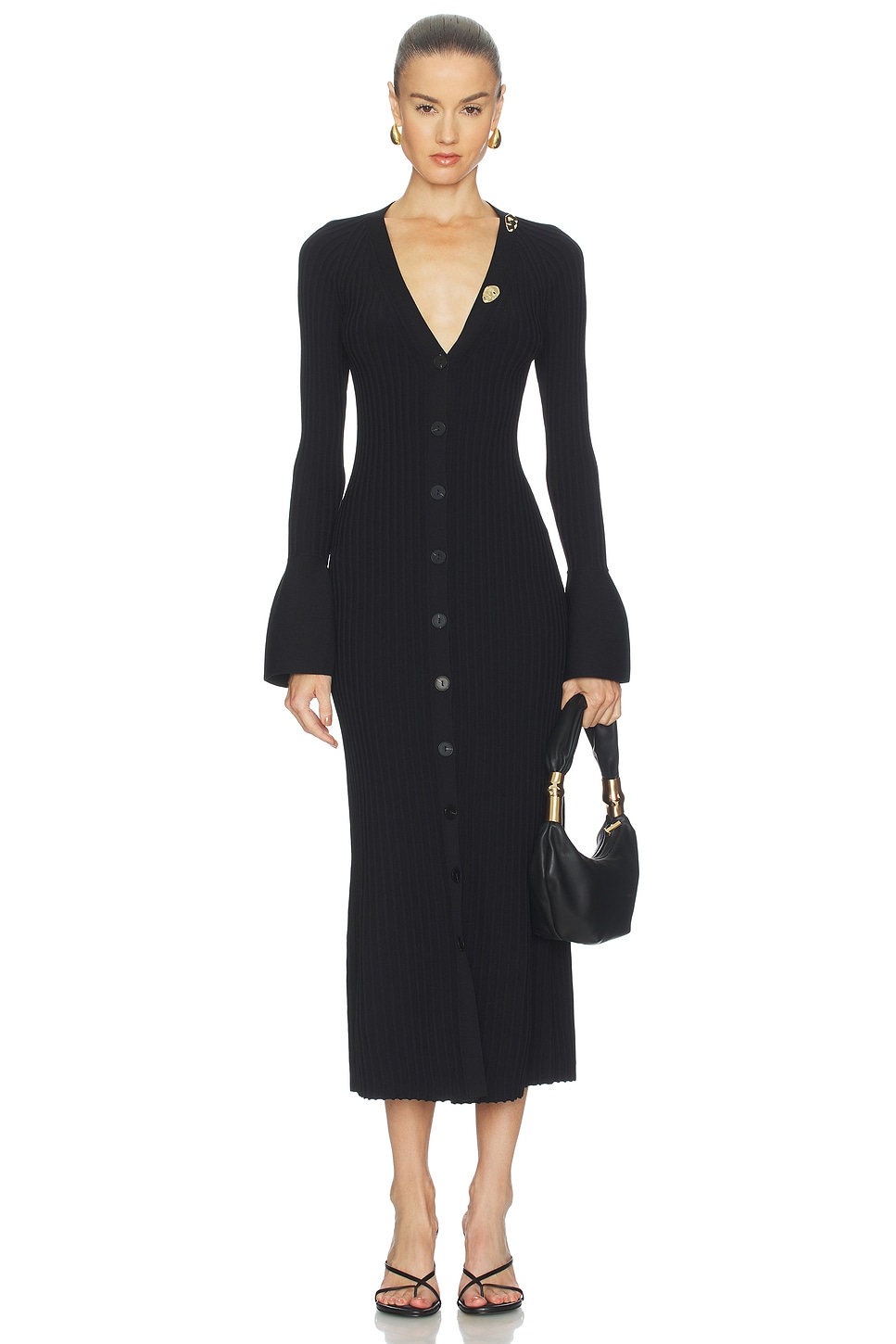 knit hoodie dress Knit Hoodie Dress – udelny.com main image 0