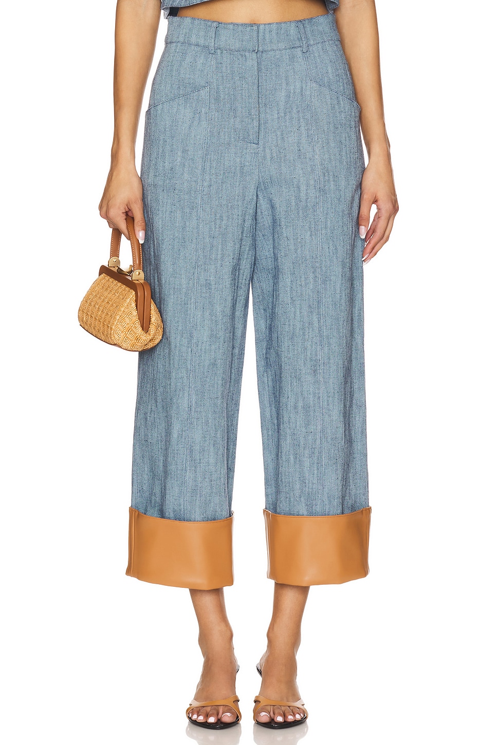 Alexis Trevor Pant in Stone Blue | REVOLVE