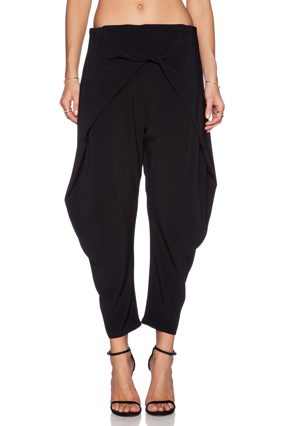 Alexis Levi Crossover Pant in Black | REVOLVE