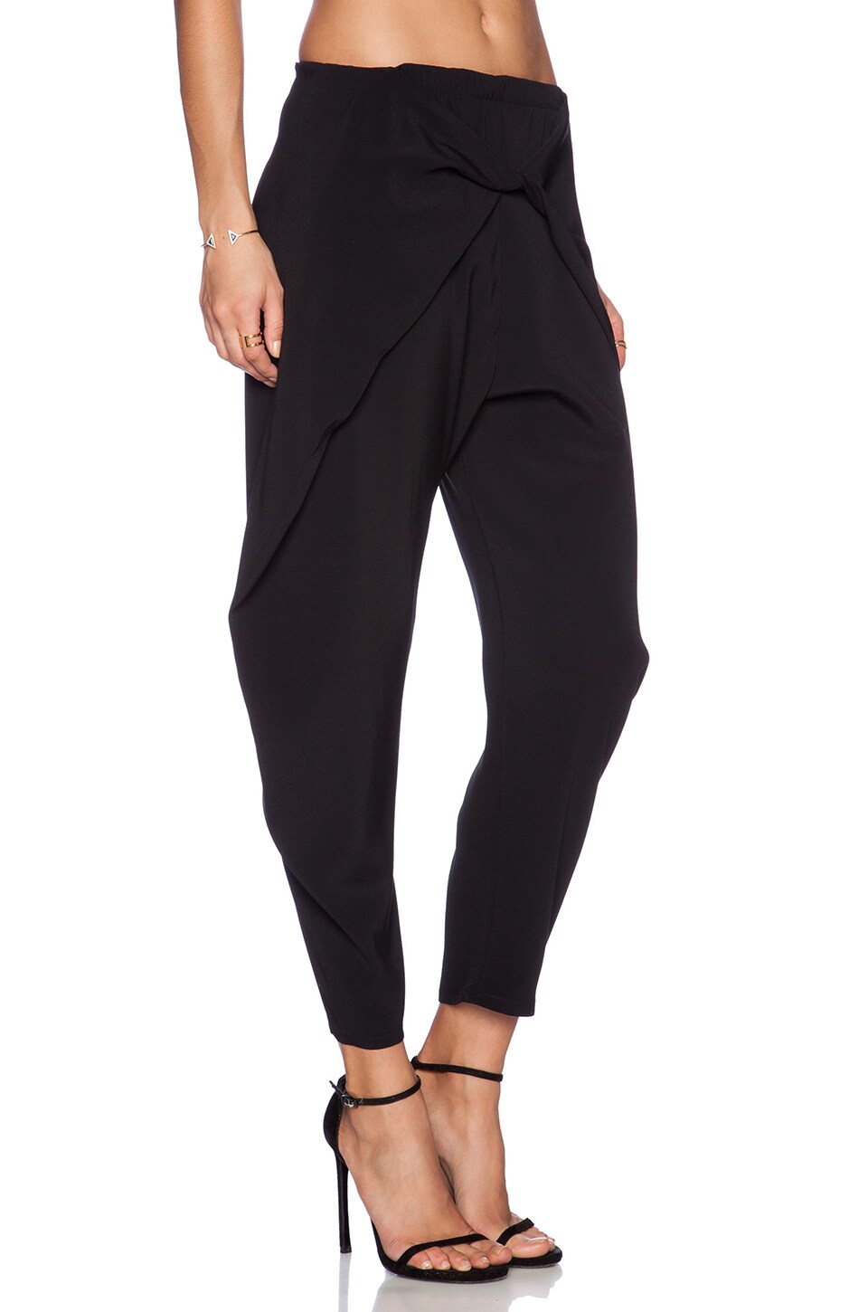 Alexis Levi Crossover Pant in Black | REVOLVE