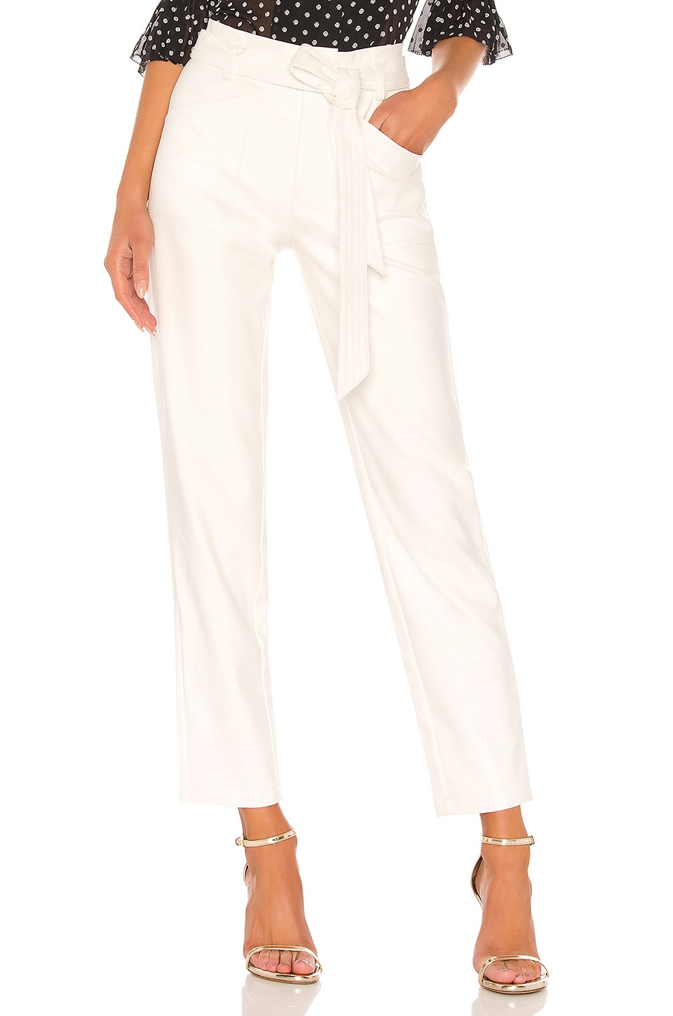 Alexis Castile Vegan Leather Pant in 