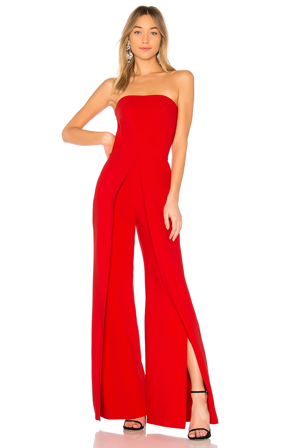 alexis red jumpsuit