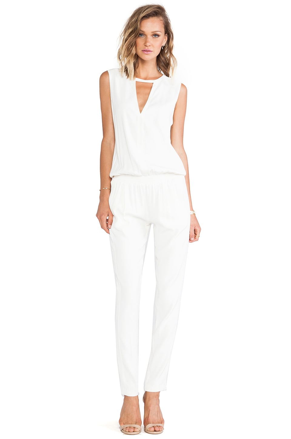 alexis white jumpsuit