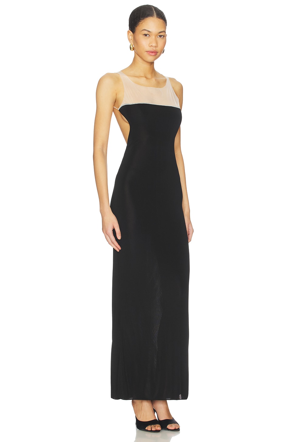 Onyx Maxi Dress - thumbnail 3