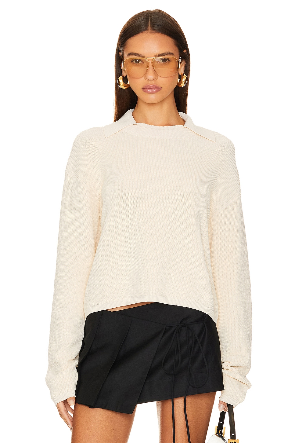 Aya Muse Keri Top en Cream
