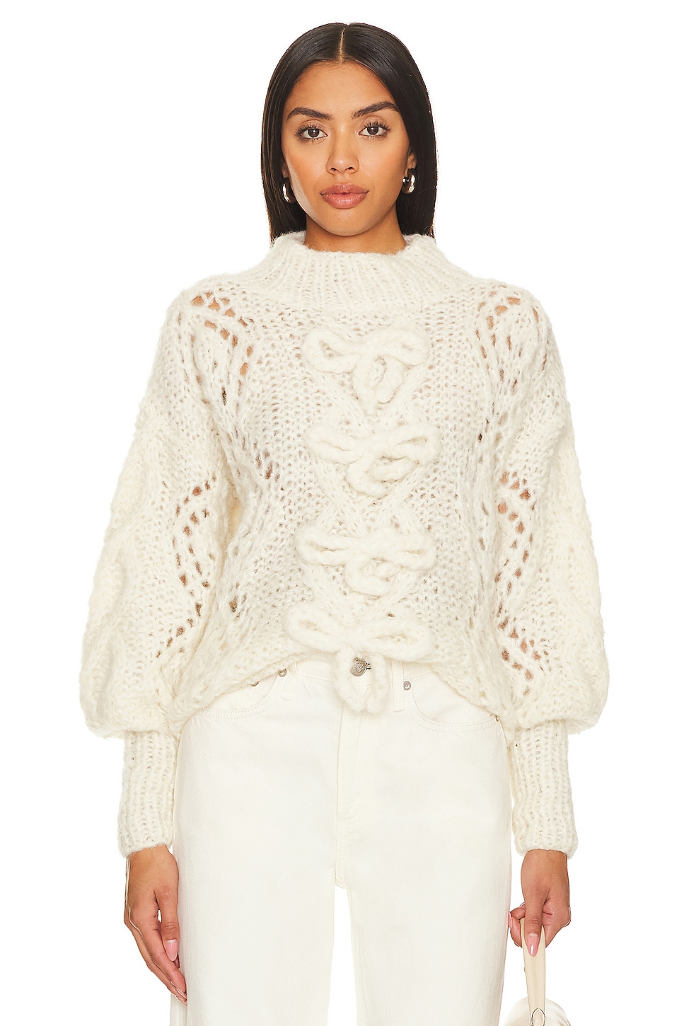 AYNI Sinpa Sweater in Ivory | REVOLVE