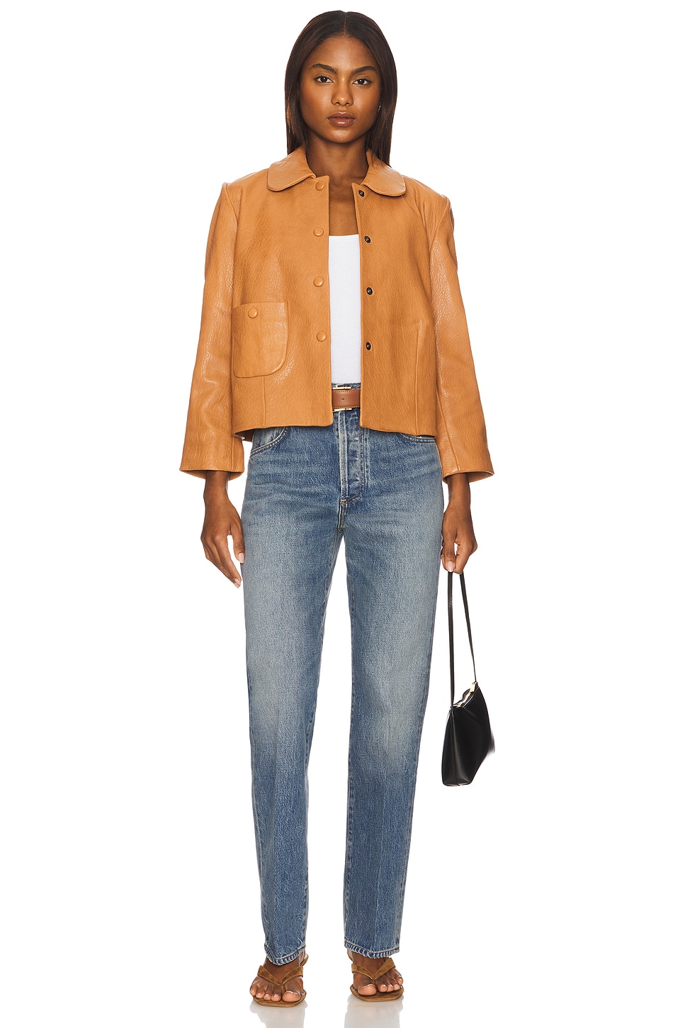 ba&sh Bilos Jacket in Caramel | REVOLVE display picture 1