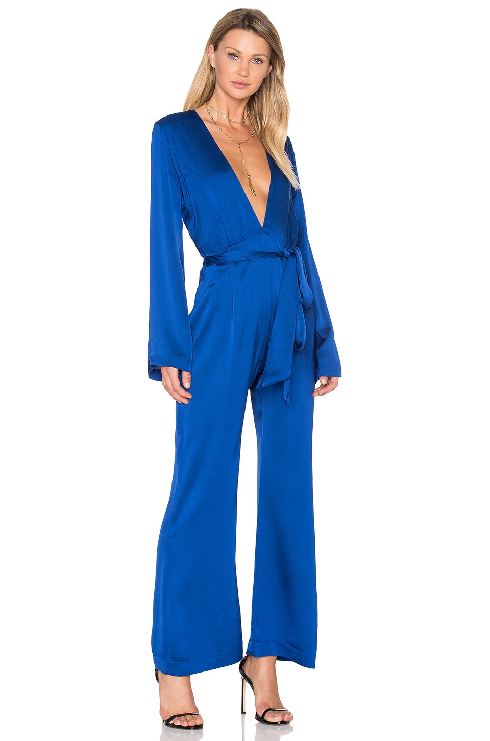 Backstage Iman Jumpsuit in Imperial | REVOLVE