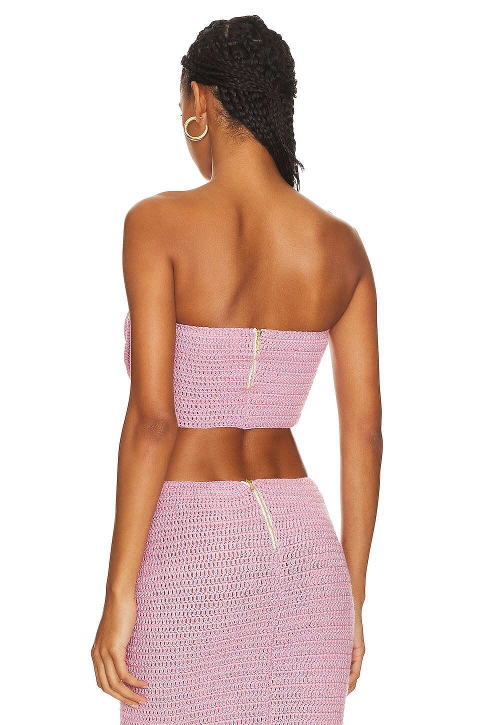 Bahia Maria Maxi Rose Crop Top thumbnail