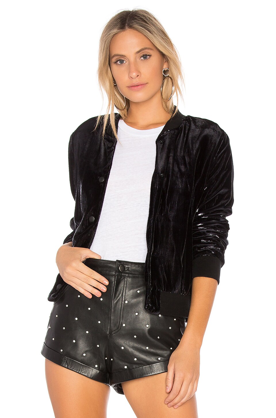 bailey 44 knit jean vest hoodie